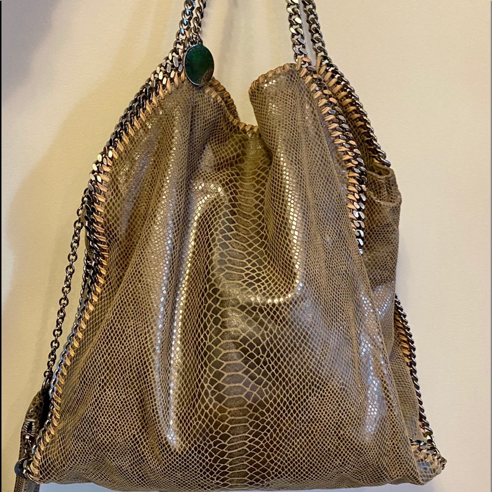 Stella McCartney Falabella Python (Large) Tote